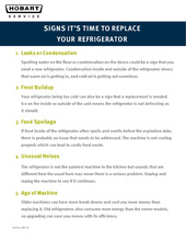 Thumbnail for signs it's time to replace your refrigerator page
