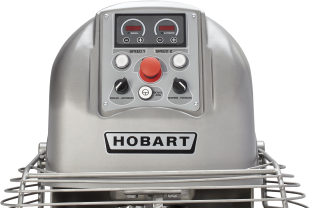 HSL130 130-pound commercial spiral mixer controls