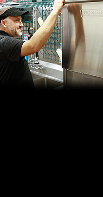 Hobart Clean Commercial Dishwashers